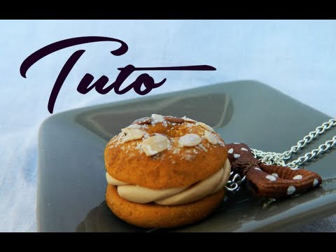 { TUTO } Paris Brest (Délice Fimo de Lôlô)