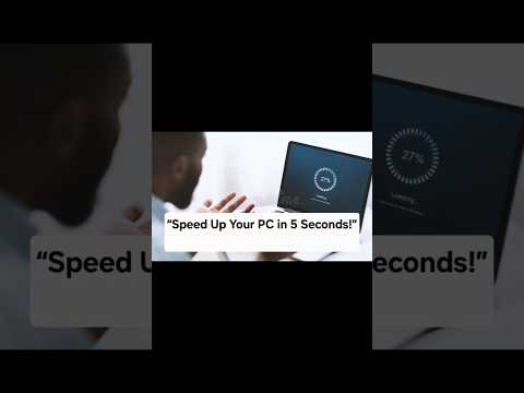 “Speed Up Your PC in 5 Seconds!” #SpeedUpPC #TechTips #ComputerTips