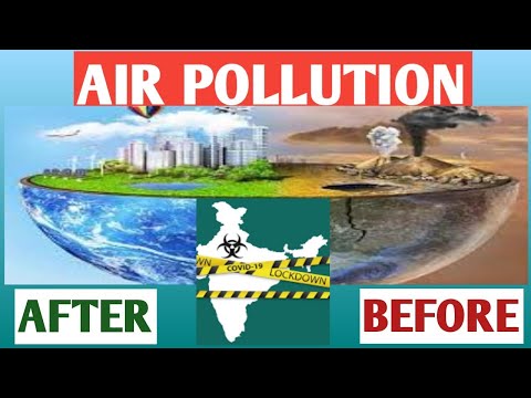 LOCKDOWN IMPACT ON AIR POLLUTION.LIVE| REPORT| IN HINDI | SHOCKING Results of LOCKDOWN