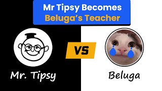 Mr Tipsy Becomes Beluga’s Teacher 📚💀 Emotional Damage. #beluga #belugastyle