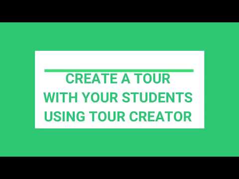 * Create a VR Adventure with Your Students Using Tour Creator *