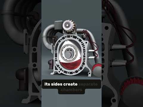 How a Wankel Rotary Engine Works
