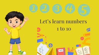 Kids Learn counting with objects and songs