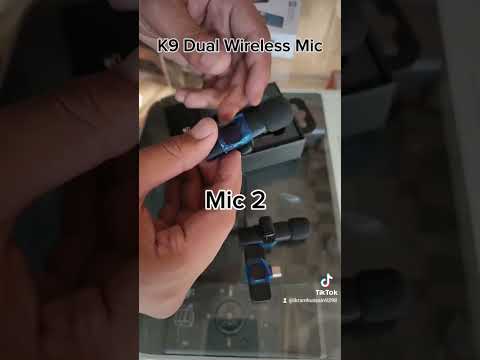 K9 Dual Wireless Microphone