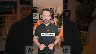 Avoid Burnout #burnout #career #manager #leadership #worktips