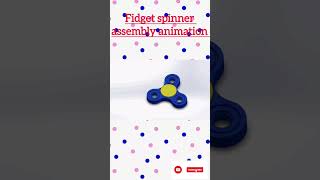 fidget spinner simple animation in solidworks #cad3d #solidworks3d #cad #cadcamtutorials