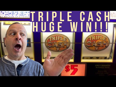 First Time Playing Triple Cash & It Quickly Becomes My New Favorite ATM Winning Machine!
