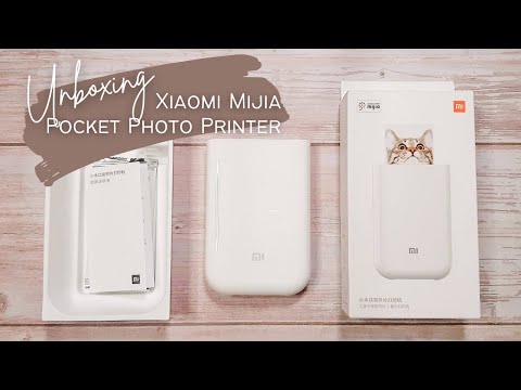 Unboxing: Xiaomi Mijia Pocket Photo Printer | Journaling Supplies