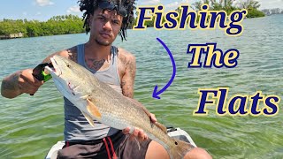 Flats Fishing With Popping Cork For Redfish and Trout‼️#fishing