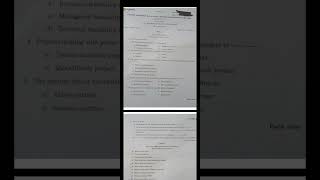 Fourth semester Bcom BBA Enterprenesurship development question paper Calicut University