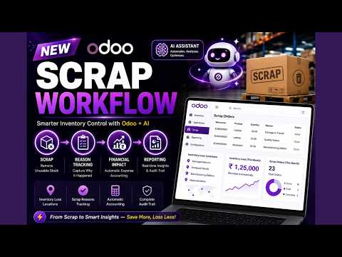 New Odoo Scrap Workflow Automated with DearERP AI