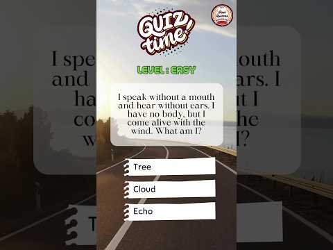 Challenge Your Wits: Guess the Answer! | #Riddlemethis 🤔