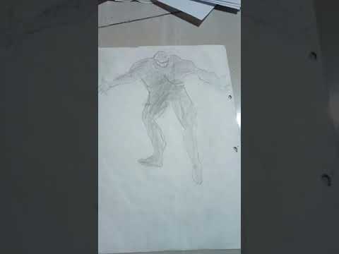 venom drawing