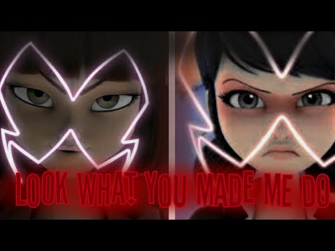 •look what you made me do•//AMV Miraculous ladybug// Lila-Marinette-Adrien💕