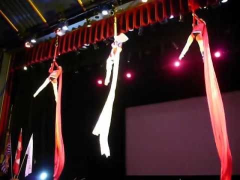 Vancouver Circus School presents Aerial Silks at Massey Theatre