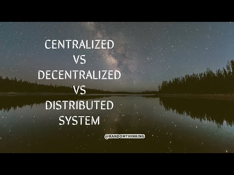 CENTRALIZED VS DECENTRALIZED VS DISTRIBUTED SYSTEM | BS-IT 1ST SEMESTER | LECTURE