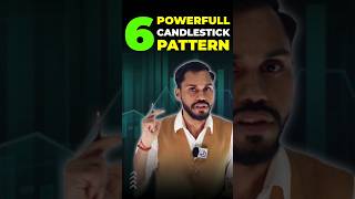 6 POWERFUL CANDLESTICK PATTERN #stockmarket #trading #nifty #candlestick #bankniftyanalysis
