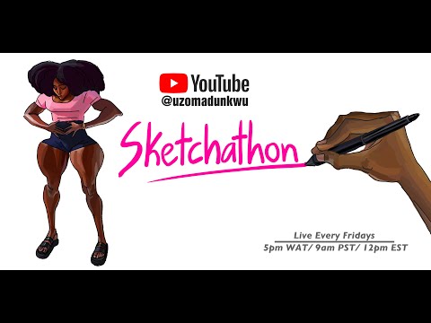 Sketchathon 8 | Watch Me Design Characters For Animation