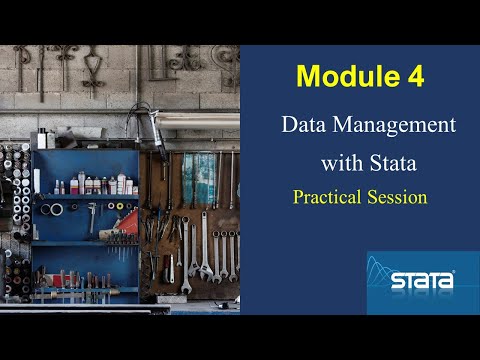 Using decribe, codebook, keep and drop commands in #Stata session