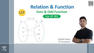 Even & Odd Function | Lecture - 17 | Class 12 | IIT JEE