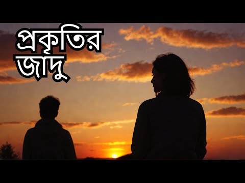 প্রকৃতির ছোঁয়ায় শান্ত বিকেলের অস্তমিত সূর্য | প্রকৃতির কোলে সূর্যাস্তের জাদুময় সন্ধ্যা | সূর্যাস্ত