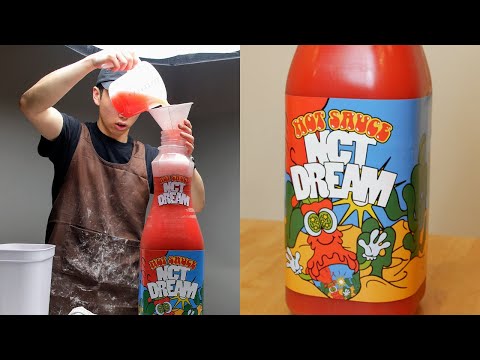 Making a GIANT NCT Dream Hot Sauce Bottle