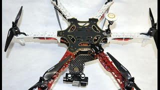 DJI F550 Flamewheel flight testing Newbie