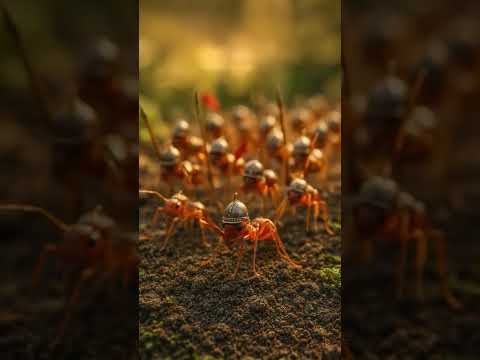 red ant army vs black ant army