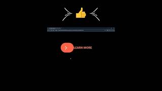 🚀HTML & CSS LEARN MORE BUTTON EFFECT #coding #webdevelopment #htmlcssjavascript #htmlcss