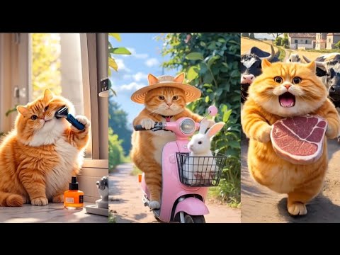 Orangecat adventure 🔥🚀✨ #aicat #orangecat #orangecatai #aicat #aicattiktok