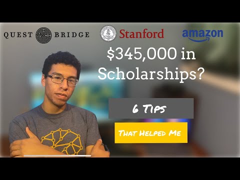$345,000 in Scholarships???: 6 Tips on How to Win Scholarships!