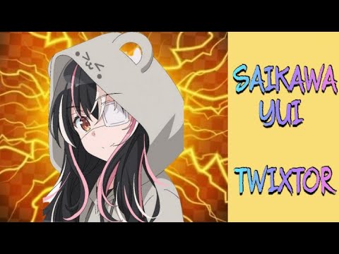 Saikawa Yui Twixtor Clips (1080p) For Editing | Tantei Wa Mou Shindeiru