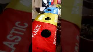 Color-Code Waste Bin