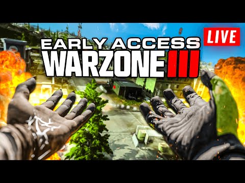 PLAYING Modern Warfare 3 and Warzone EARLY!!
