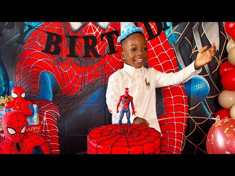 I Surprised My Son With A Spider-Man Themed Birthday Party