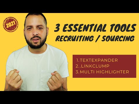 3 Essential Tech Recruiting / Sourcing Tools