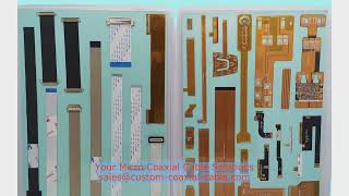 ipex micro coax cable keyed for machine vision MINIFLEX 3-BFN LK 13P 40 awg micro coax cable Spain d