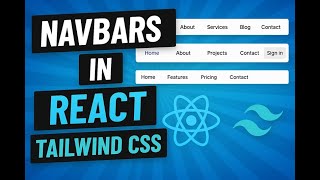 Modern Blog Navbar UI Design in React & Tailwind CSS | Responsive Web Components Tutorial