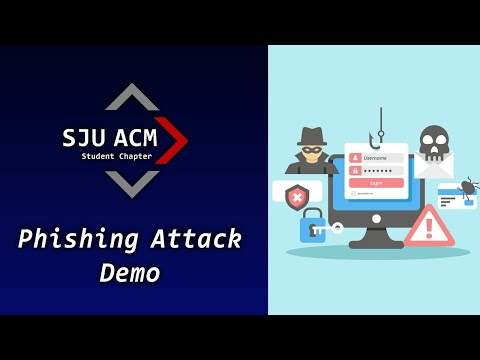 Going Phishing (Phishing Attack Demo.)