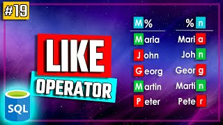 SQL Like Operator - Searching and Filtering Data - SQL Tutorial #19