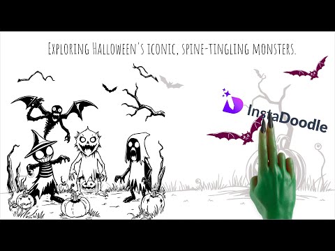 InstaDoodle Sample 🎃 Halloween explained 👻