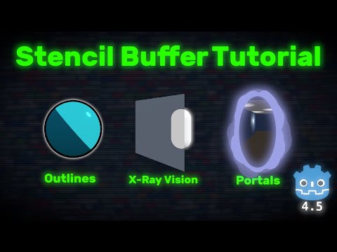 Godot 4.5 Stencil Buffer Tutorial