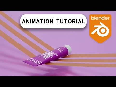 Blender Product animation tutorial | beauty cream animation #blender  #3danimation #blendertutorial