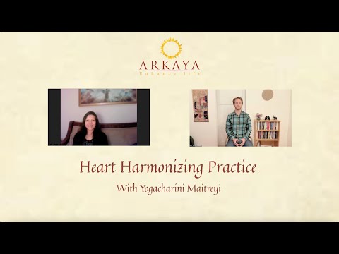 🤍 Heart Harmonizing Practice with Yogacharini Maitreyi 🤍