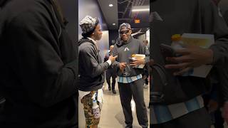 Kenny Brooks (Funnysalesman) catches Anthony Edwards after All Star Weekend and sells him