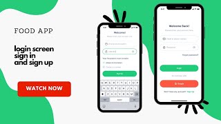 flutter tutorial | flutter login page| signup ui | part 3