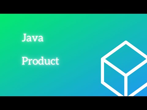 JAVA - Product