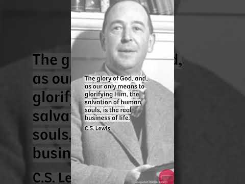 C.S. Lewis Quote #quotes #cslewis #christianquotes #godsglory #shorts