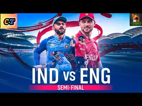 Playing IND VS ENG Semi Final Match In Real Cricket 24