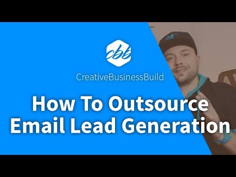 Cold Email Lead Generation Outsourcing - For Creative Professionals